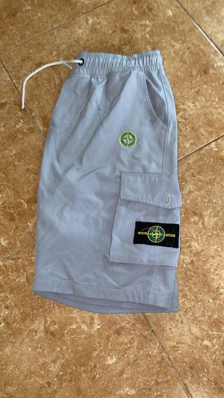 Stone Island Pantalones Cargo Verdes