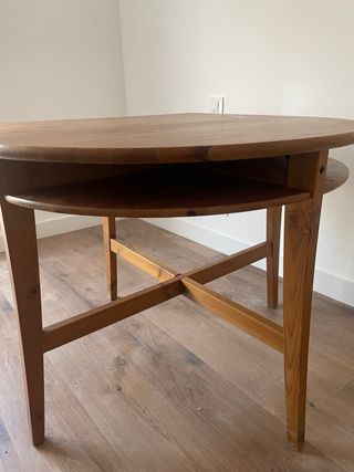 Mesa de madera plegable