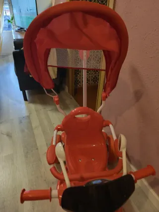 Triciclo Rojo Estilo Moto