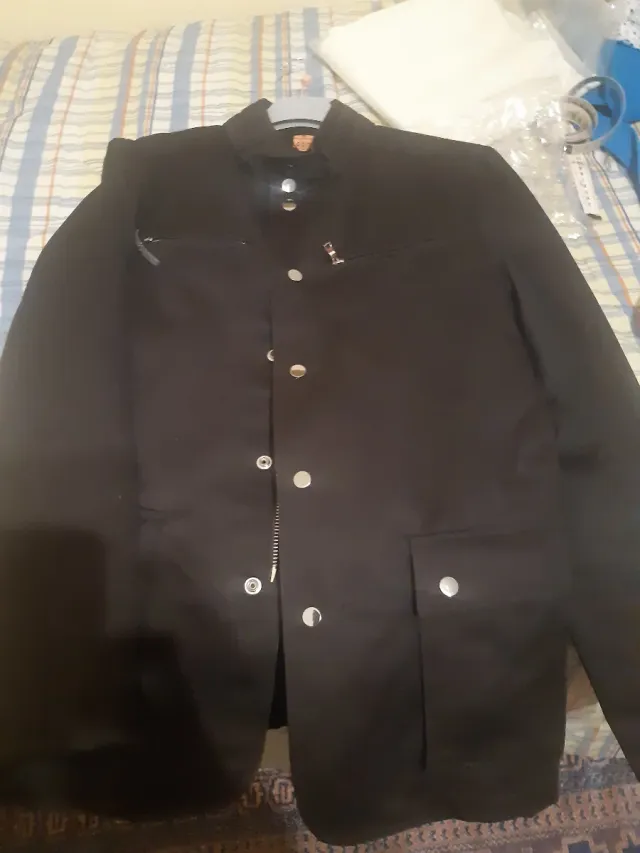 Chaqueta Negra Hombre
