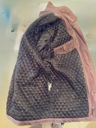 Chaquetón de piel Lottusse marrón