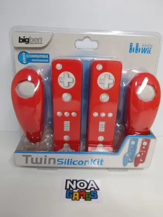 Fundas Protectoras Nintendo Wii Rojas