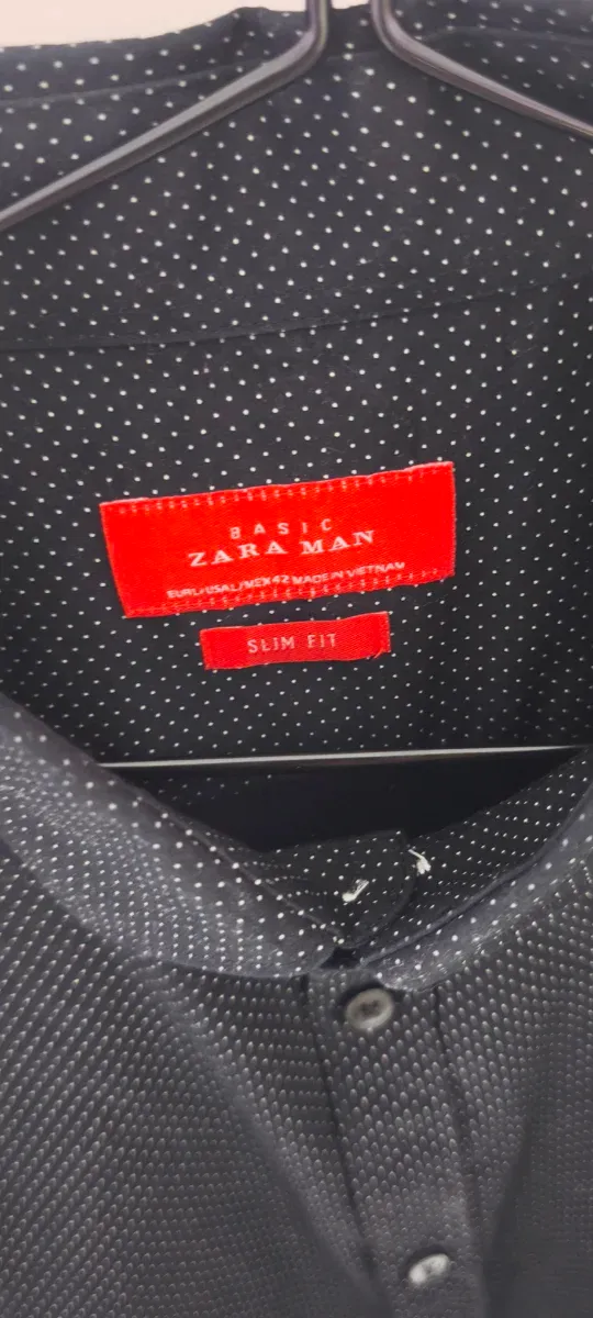 Camisa Negra Talla L