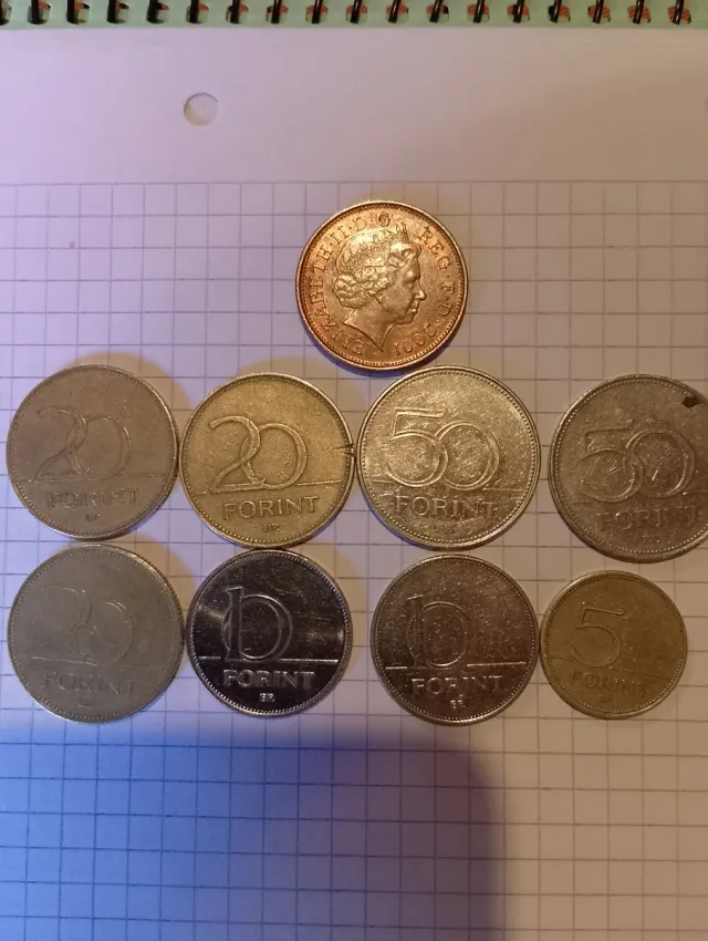 Monedas Florines Húngaros (Forint)