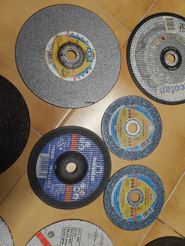 Lote discos radial y corte