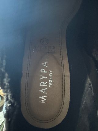 Botines de tacón negros para mujer