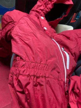 Mono de esquí Wed'ze rojo