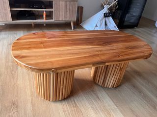 Mesa centro madera Sklum