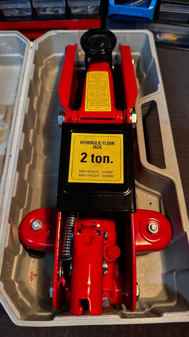 Gato Hidráulico Profesional 2 Toneladas+Cinta