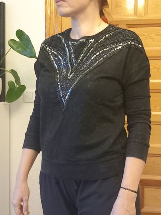 Sudadera mujer. Pepe Jeans. Talla S.