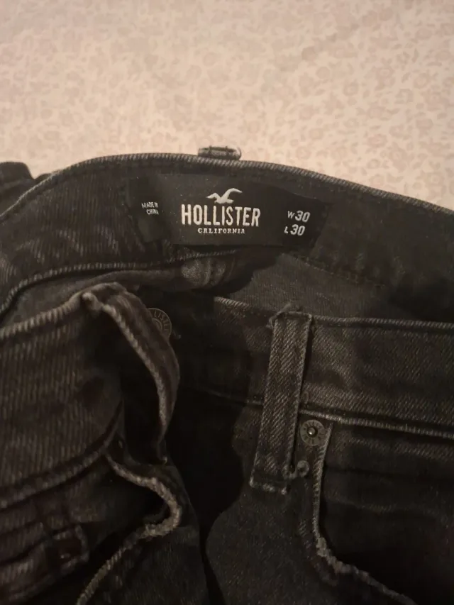 Pantalón Hollister Negro Talla 30