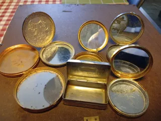 Set 6 Porta pillole vintage