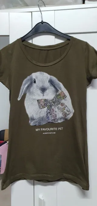 Lote camisetas algodón en colores varios