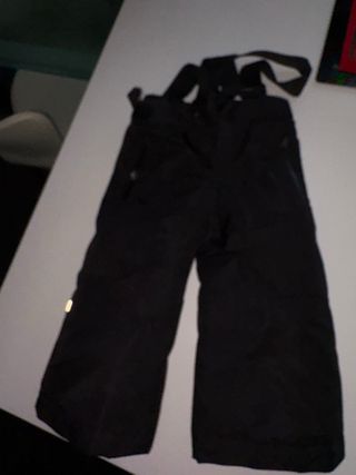 Mono de esquí para niño negro