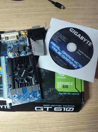 Gigabyte GT 610 2GB DDR3 Tarjeta Gráfica