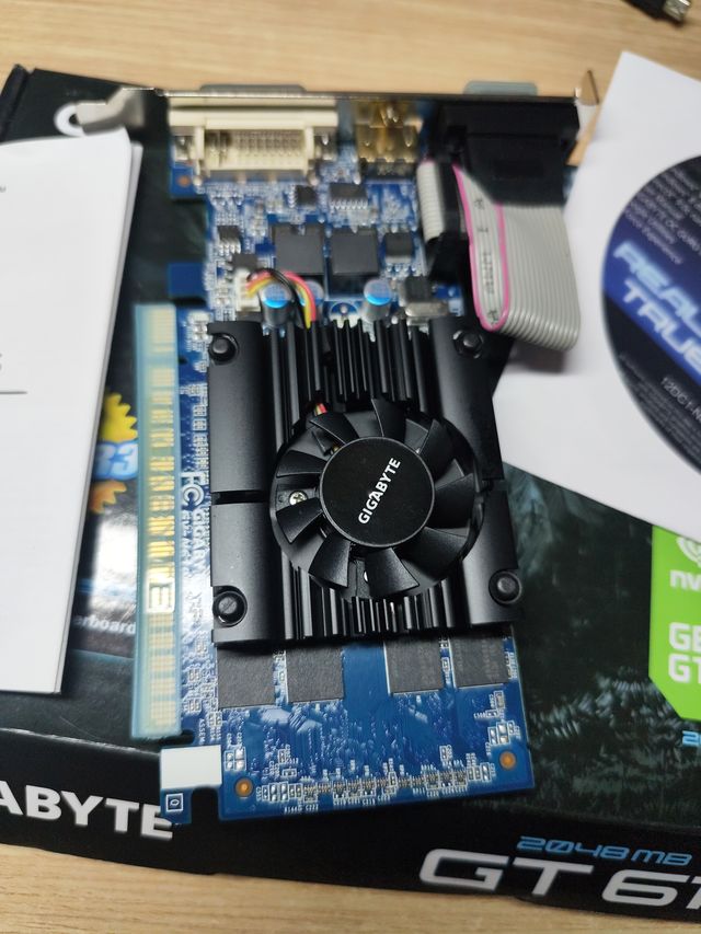 Gigabyte GT 610 2GB DDR3 Tarjeta Gráfica