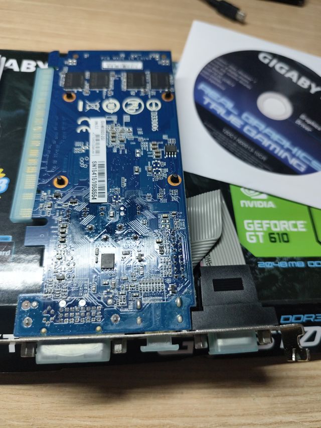 Gigabyte GT 610 2GB DDR3 Tarjeta Gráfica