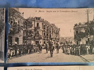 Lote 7 Postales Antiguas Melilla