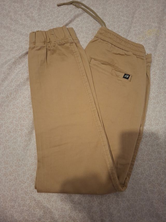 Pantalón Pull&Bear Talla S Beige