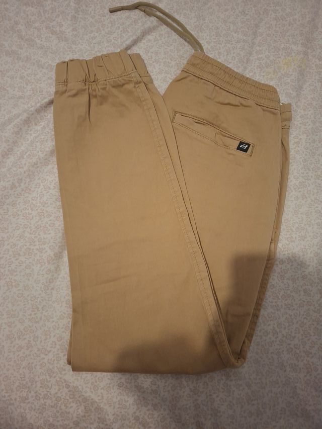Pantalón Pull&Bear Talla S Beige