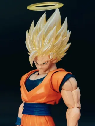 Cabellera Goku Saiyan 2 Sh figuarts