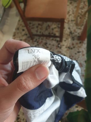 Pantalón de vestir estampado verano talla 36