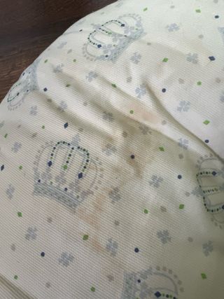 Cojín de lactancia con funda