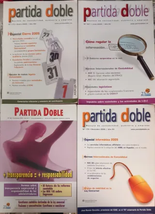 Revistas de contabilidad, auditoría y empresa