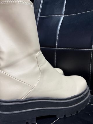 Botas Pull&Bear Beige Talla 41