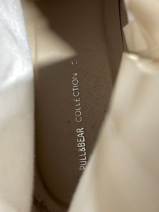 Botas Pull&Bear Beige Talla 41