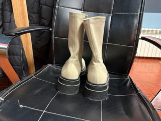 Botas Pull&Bear Beige Talla 41