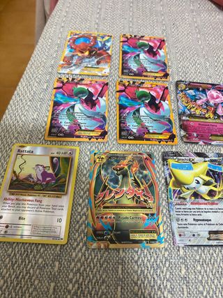 Carte Pokémon rare: Charizard, Jirachi, Rattata