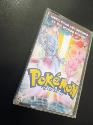 Musicassetta Soundtrack Pokémon Movie 2000 vintage