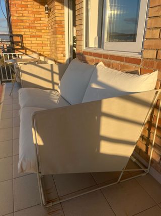 Sofá Exterior IKEA Beige