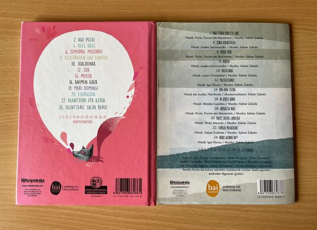 Pirritx, Porrotx, Marimotots. Musua + Familia CD