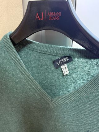 Jersey Armani Jeans Verde Talla XL