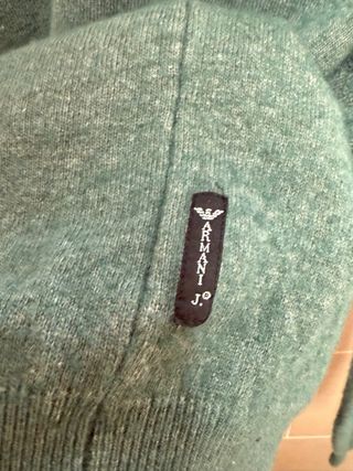 Jersey Armani Jeans Verde Talla XL