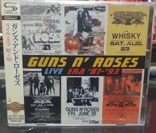Guns N' Roses Live Era '87-'93 CD Giappone