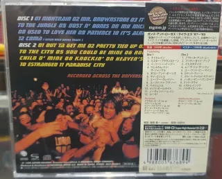 Guns N' Roses Live Era '87-'93 CD Giappone