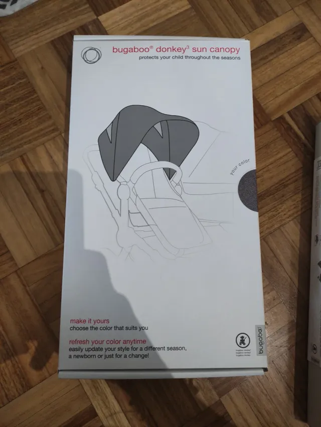 Capota Bugaboo Donkey3 Gris Marengo
