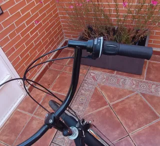 Bicicleta Decathlon Paseo Adulto Negra