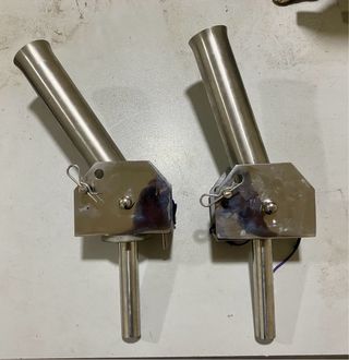 Cañeros de acero inoxidable para embarcaciones