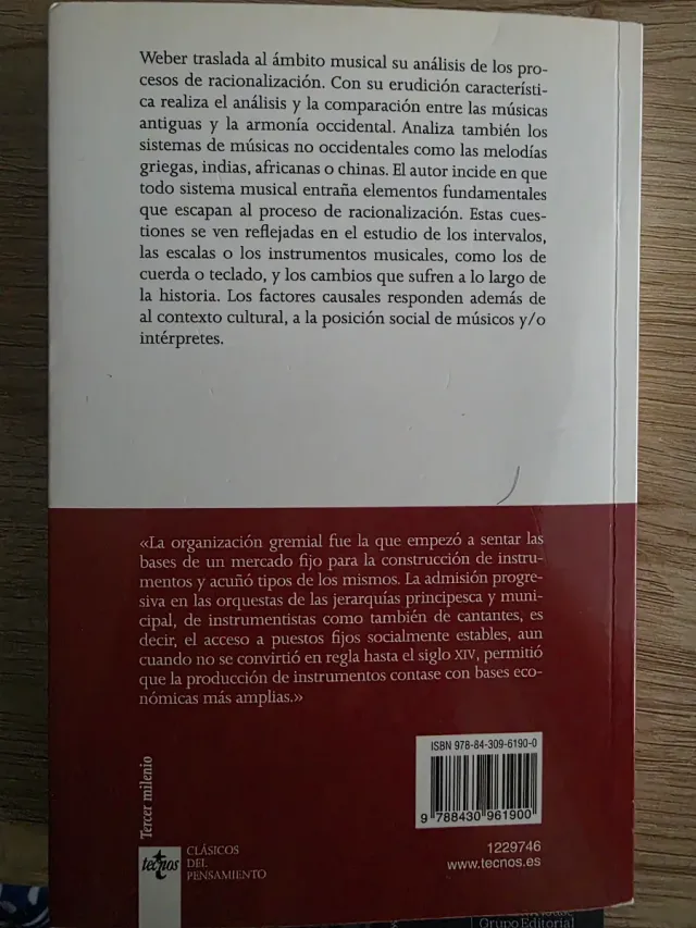 Max Weber 1911 Los fundamentos racionales y sociol