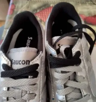 Scarpe Saucony donna silver e nere