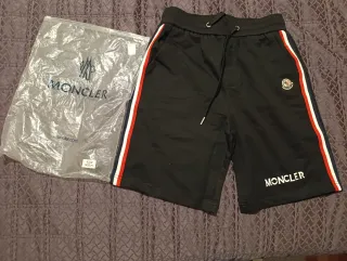 Pantaloncino Moncler Uomo Nero Taglia M