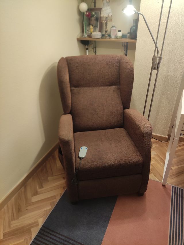 Sillón relax marrón