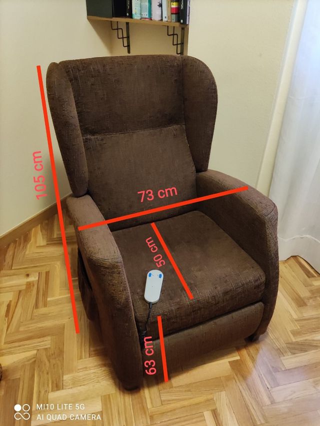 Sillón relax marrón