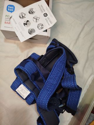 Mochila Portabebés Tuc Tuc Azul