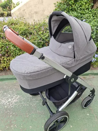 Cybex Balios S Lux Gris (capazo y silla)
