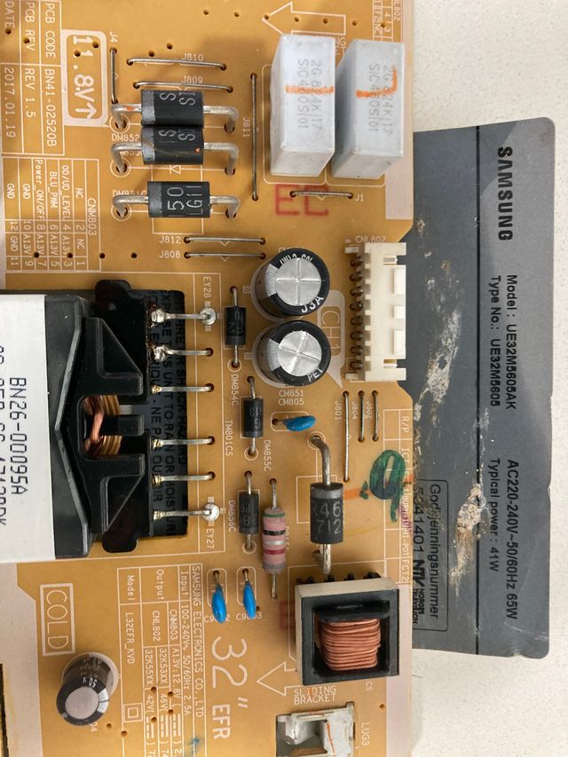 F40 - FUENTE TV SAMSUNG UE32M5605AK BN41-02520B